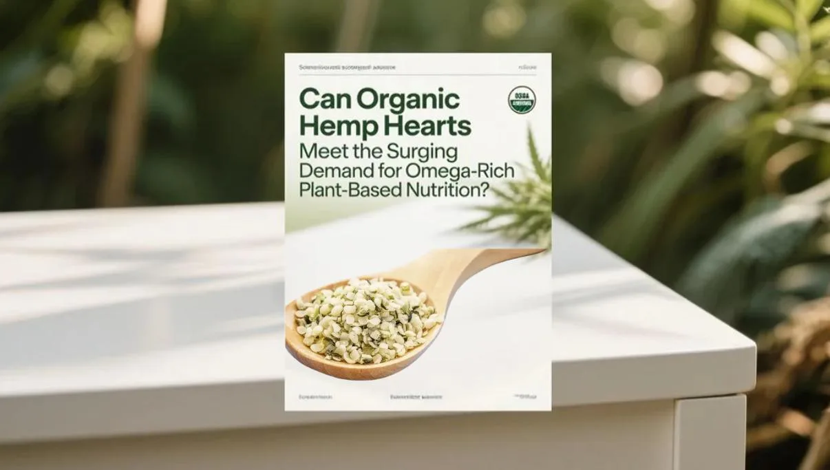 Les coeurs de chanvre biologiques peuvent-ils répondre à la demande croissante en nutrition végétale riche en oméga ? La réponse basée sur des preuves 3 organic hemp seed protein powder