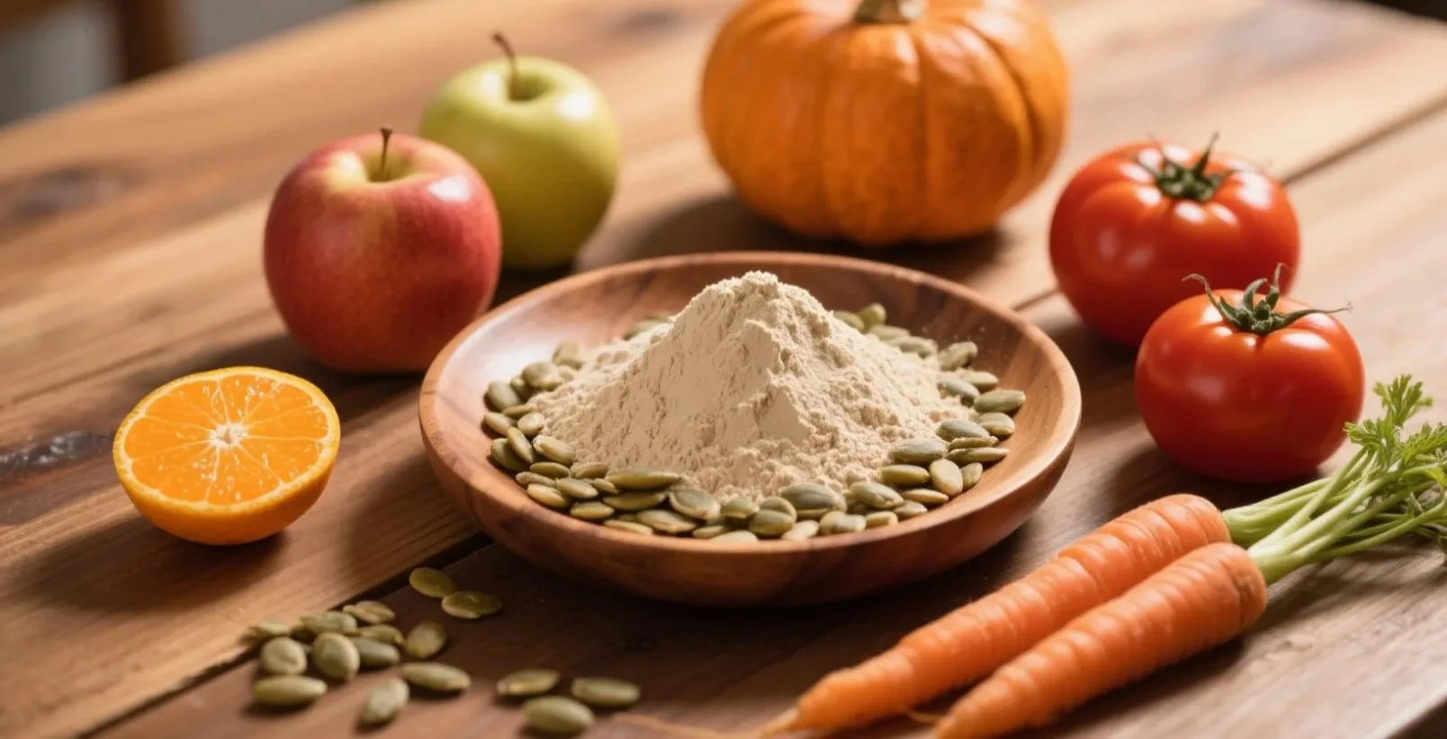Durabilité des protéines végétales : l'argument pour la poudre de protéine de pépin de courge biologique 9 organic pumpkin seed protein powder