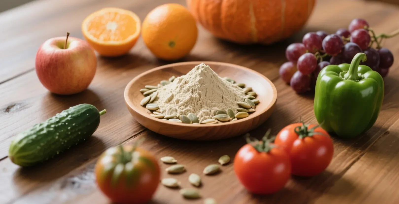 Protéine biologique de graines de courge pour la performance sportive et la récupération musculaire 4 organic pumpkin seed protein powder
