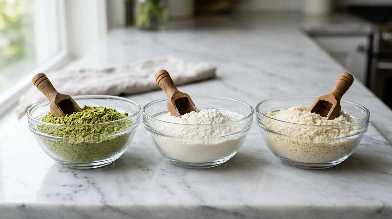 Farine de chanvre vs farine de coco vs farine d'amande : une comparaison complète 1 Hemp Flour vs Coconut Flour vs Almond Flour A Full Comparison