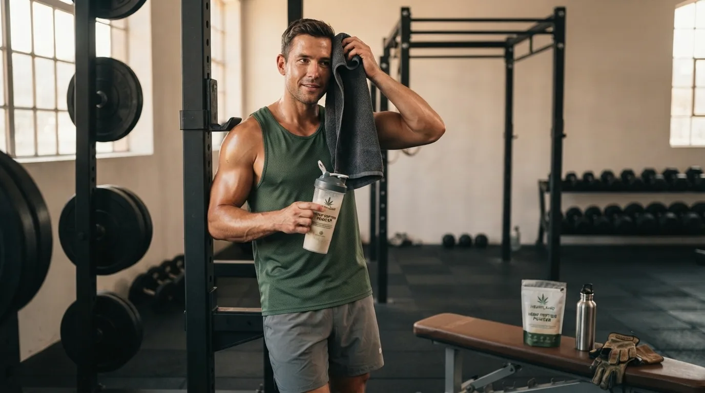 Peptide de chanvre pour la récupération musculaire : comment les peptides bioactifs végétaux soutiennent la réparation après l'effort 1 Hemp Peptide for Muscle Recovery How Plant Bioactive Peptides Support Post-Workout Repair