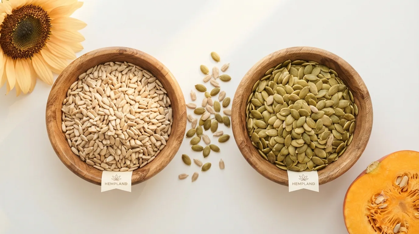 Graines de tournesol vs graines de courge : lesquelles sont les plus saines ? 9 Sunflower Kernels vs Pumpkin Seeds Which Is Healthier